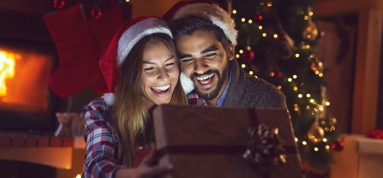 A gift-wrapped box with a life insurance policy inside, symbolizing the thoughtful gift of security for loved ones.