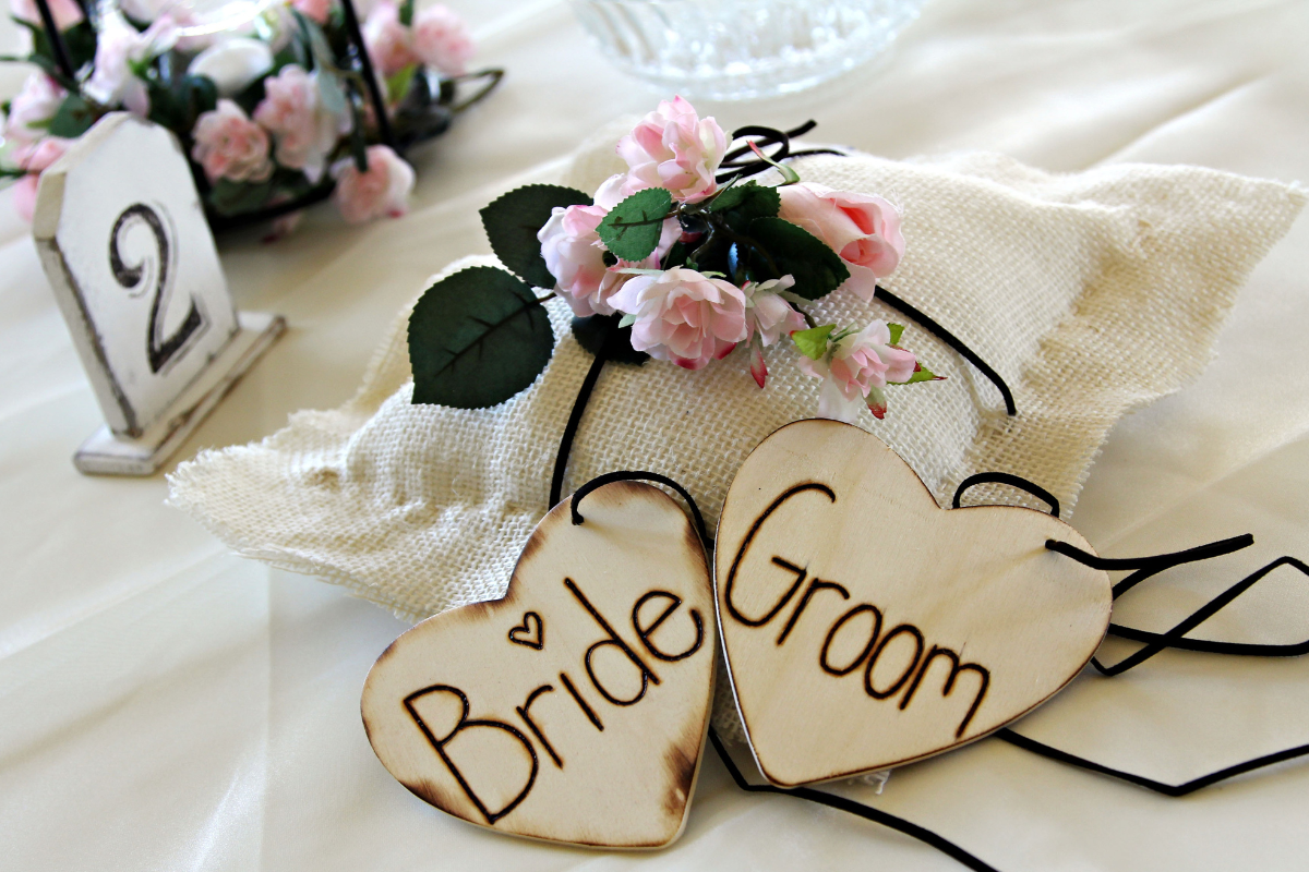 Budget-friendly wedding ideas, including DIY decorations
