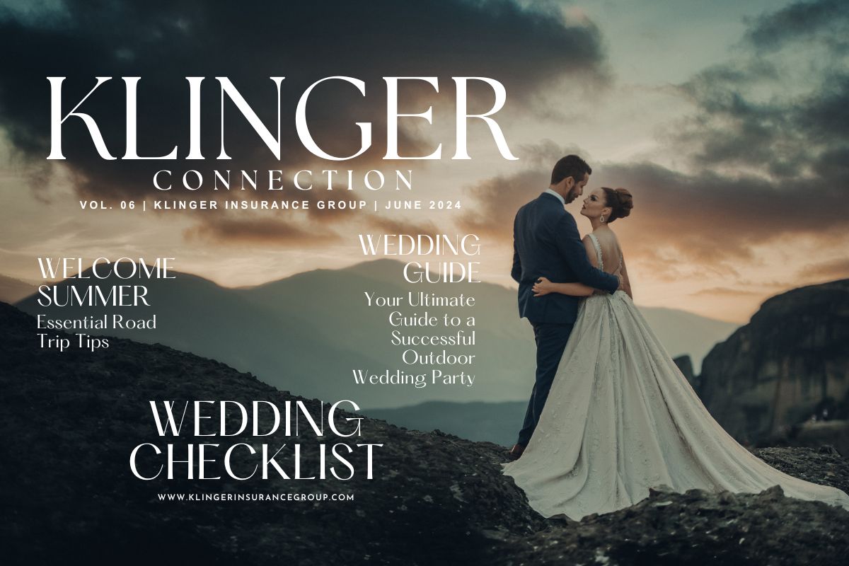 Outdoor wedding in the mountains with a breathtaking scenic backdrop, rustic décor, and guests seated among natural beauty