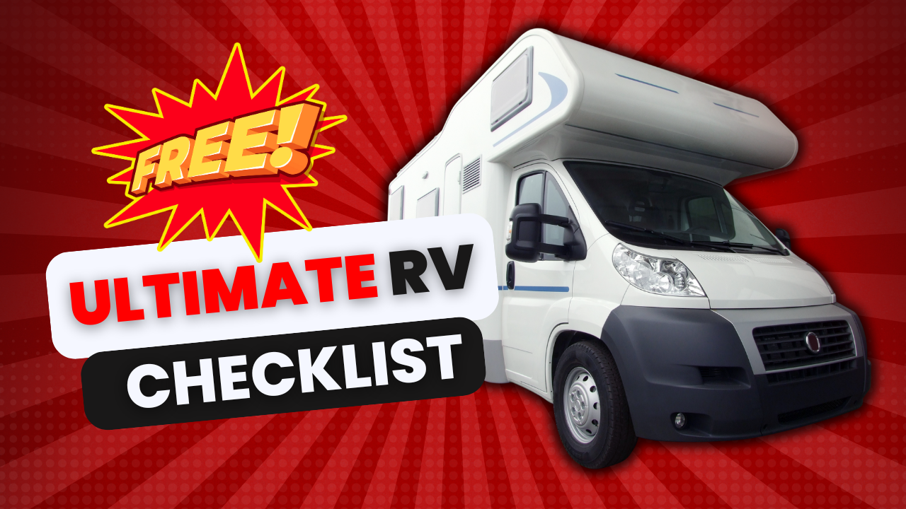 RV checklist for safe and efficient travel preparations.