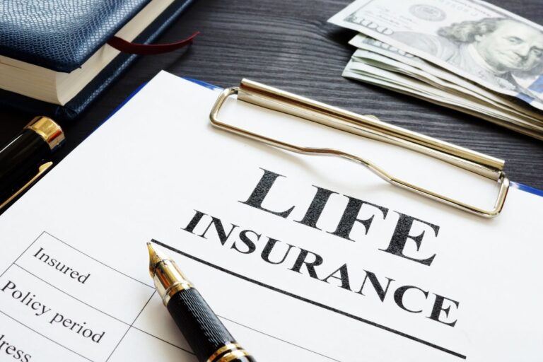 Professional discussing life insurance planning to help protect a family’s financial future