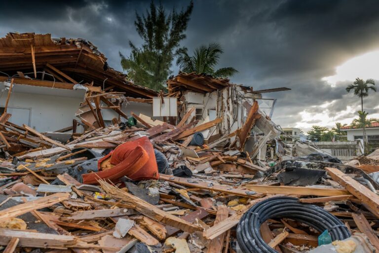 Hurricane preparation checklist showing steps to secure a home before a hurricane